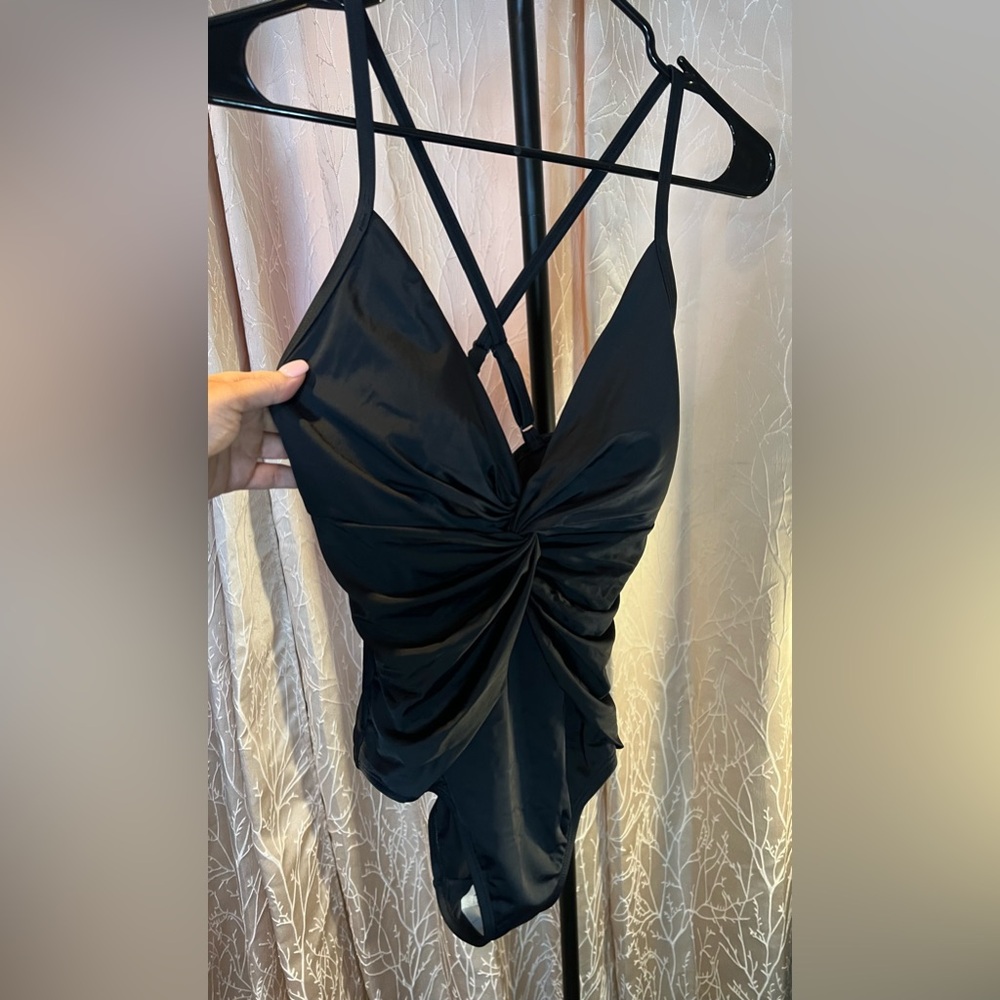 Time and Tru Black Swimsuit